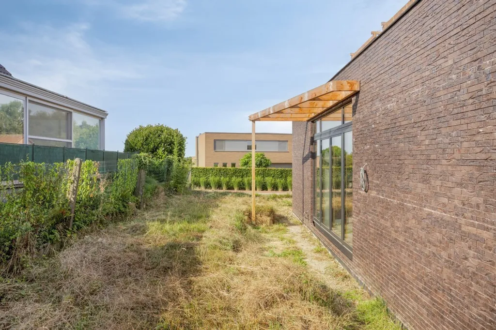 Jardin - Villa Moderne Économe en Énergie à Lennik