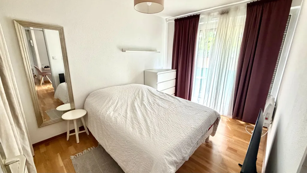 Chambres - Appartement Meublé 2 Pièces avec Balcon à Colmar