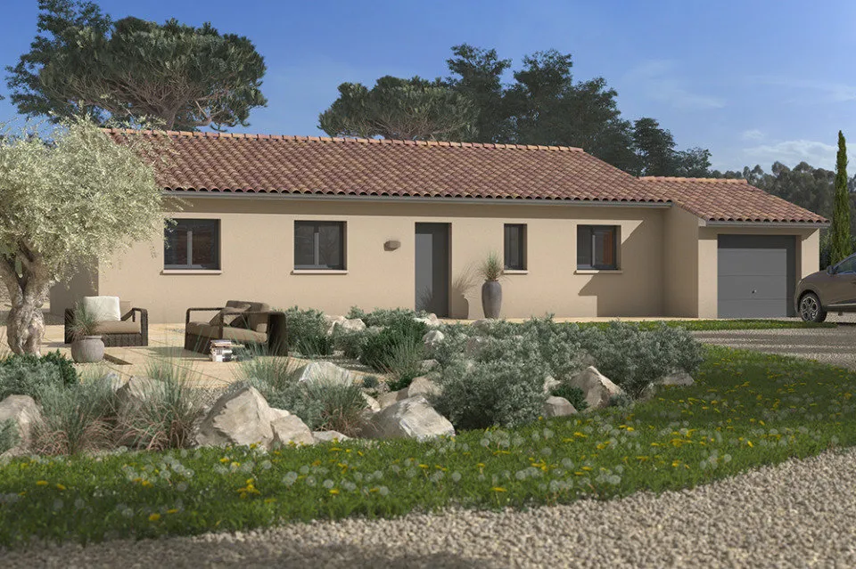 New Build House with Garden in Noé