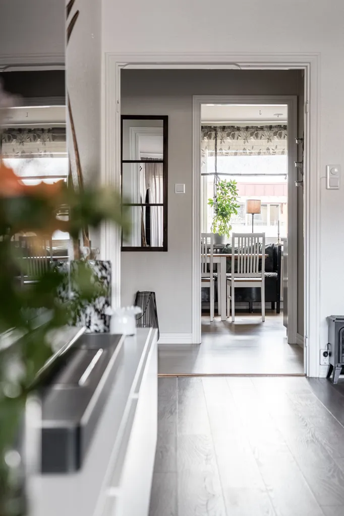 Séjour - Renovated Apartment with Balcony in Frösön