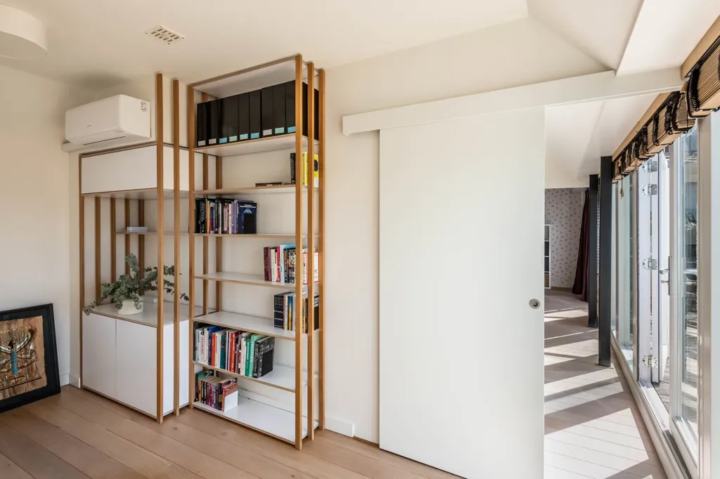 Arbeitszimmer - Penthouse with Terraces near Oosterpark, Amsterdam