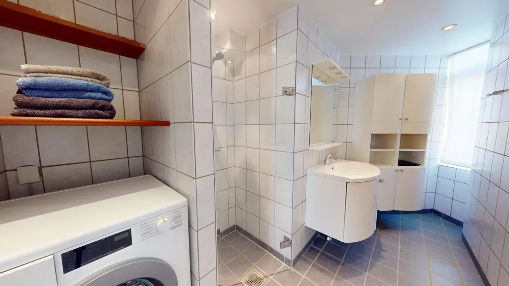 Buanderie - Apartment with French Balcony in Hellerup