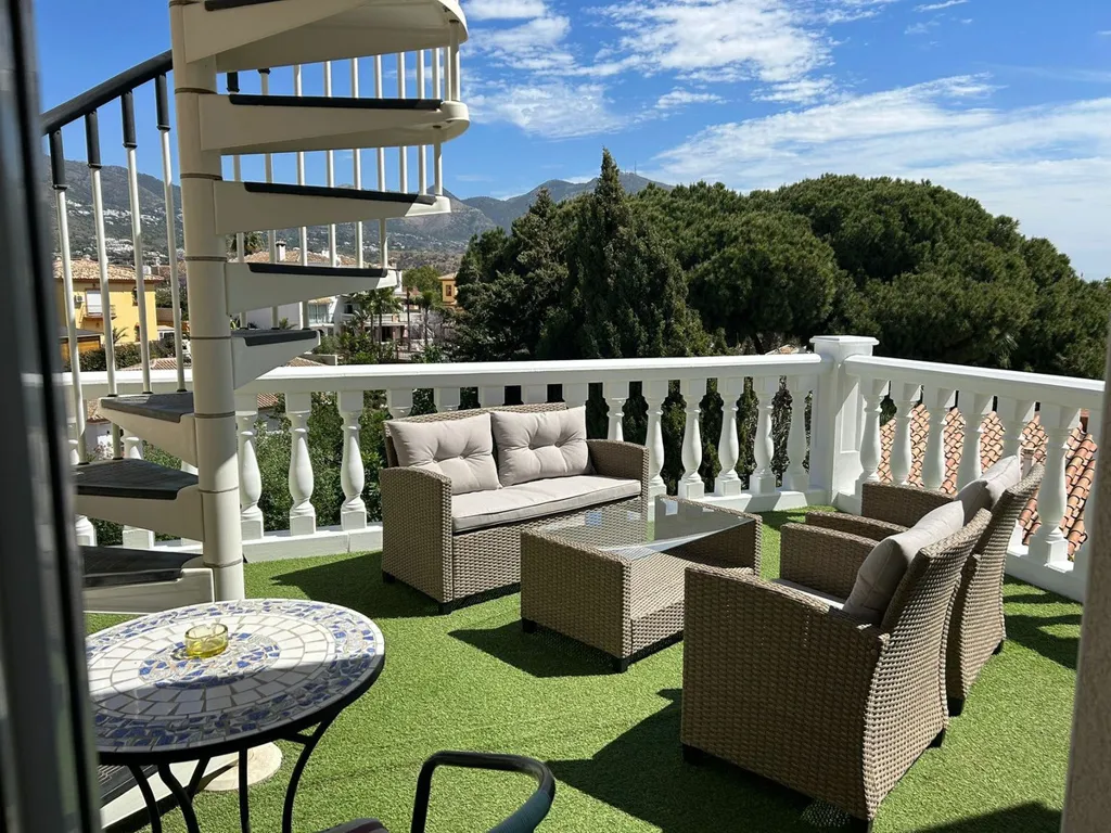 Terrass - Chalet with Pool and Terrace in Campo de Mijas