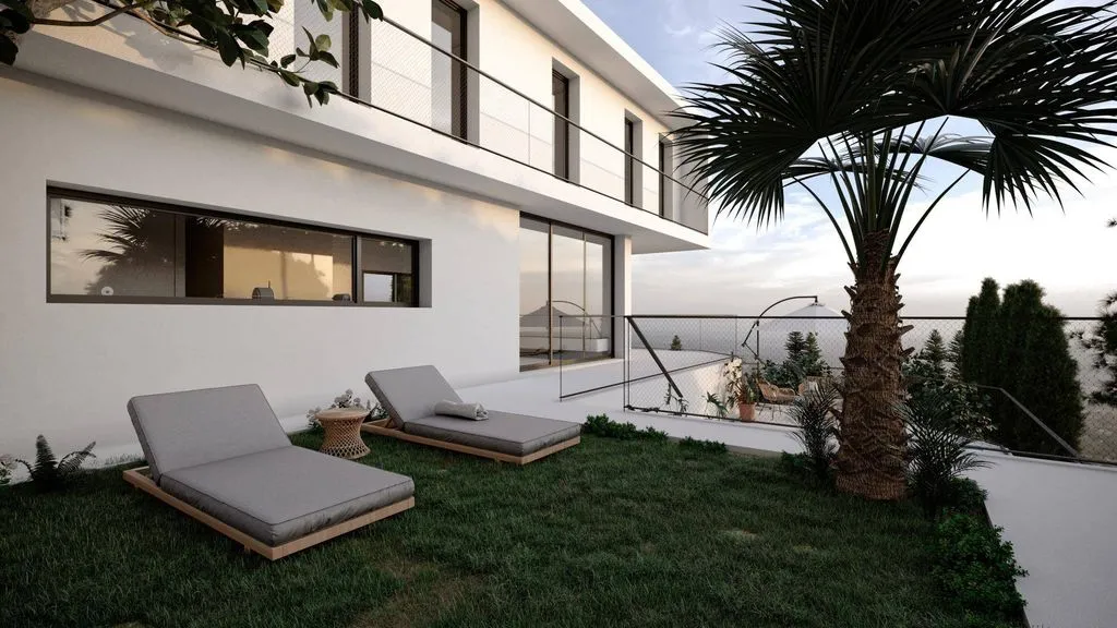 Terrasse - Luxury House with Sea View in Matadepera