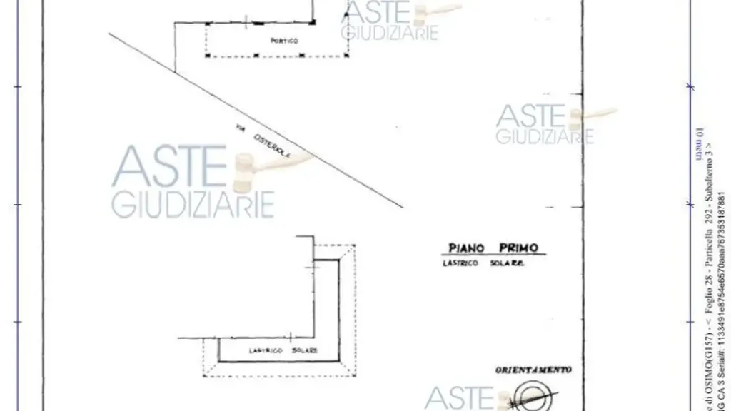 Plan - Ground Floor Apartment with Shared Courtyard in Osimo