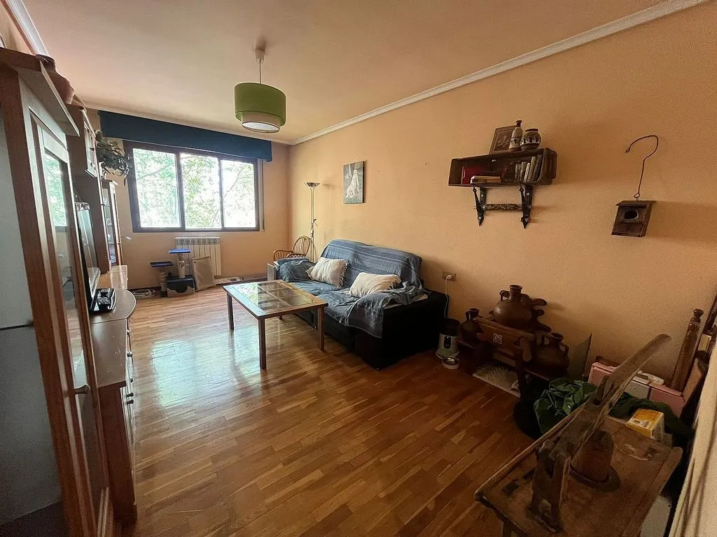 Séjour - Apartment with Terrace in San Adrián, Logroño