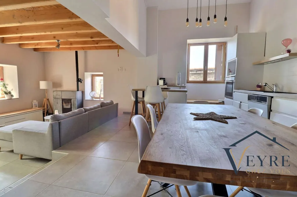Dining Room - Character House with Mezzanine in Vic-le-Comte