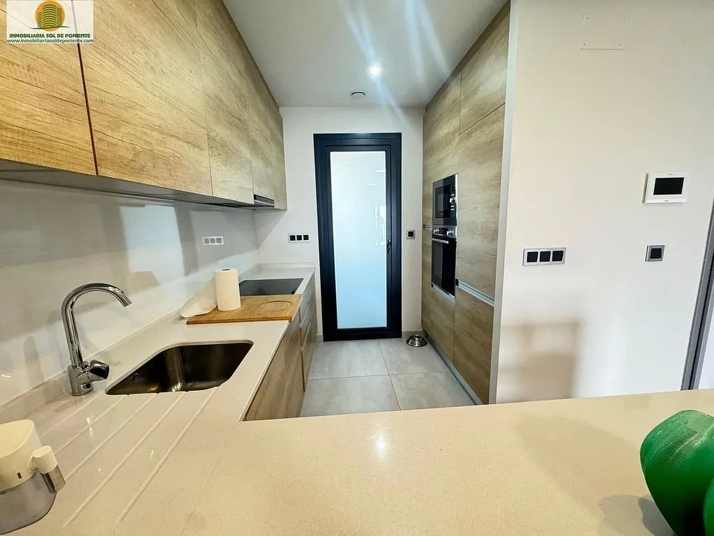 Köök - Modern Apartment with Pool in Poniente Beach