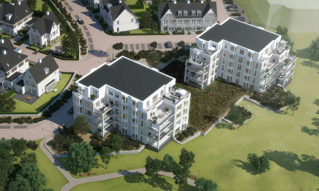 Vue aérienne - Exclusive Beachfront Apartments in Noordwijk