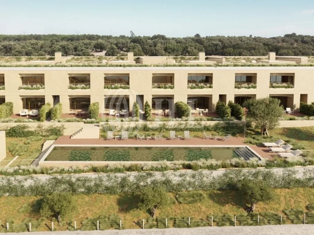 Vue aérienne - New 2-Bed Flat with Pool in Alcácer do Sal