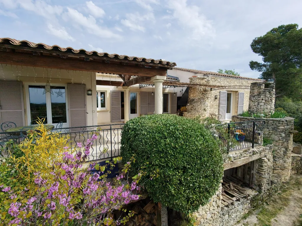 Extérieur - Maison de Caractère avec Vue Panoramique à Venasque