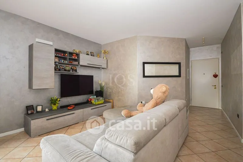 Séjour - Trilocale with Terrace in Sarnico