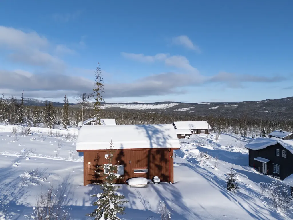 Extérieur - Compact Cabin with Panoramic Views near Funäsdalen