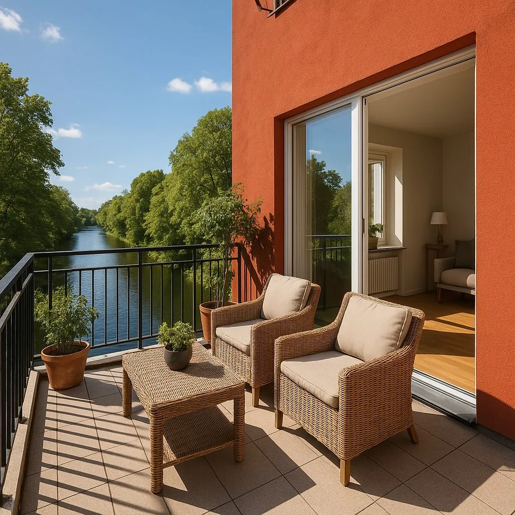 Balcone - Bright 2-Bed Flat with Terrace by the Bruche