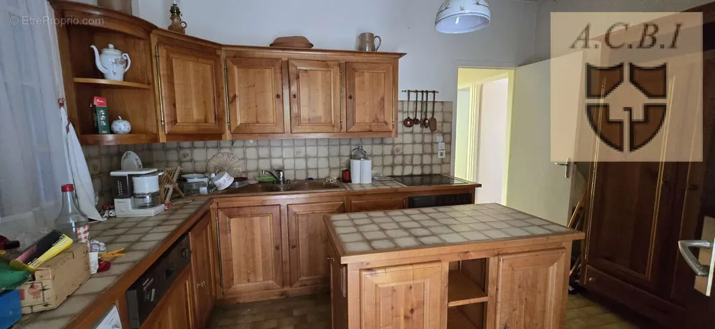 Köök - Charming House with Garden in Quiet Hamlet