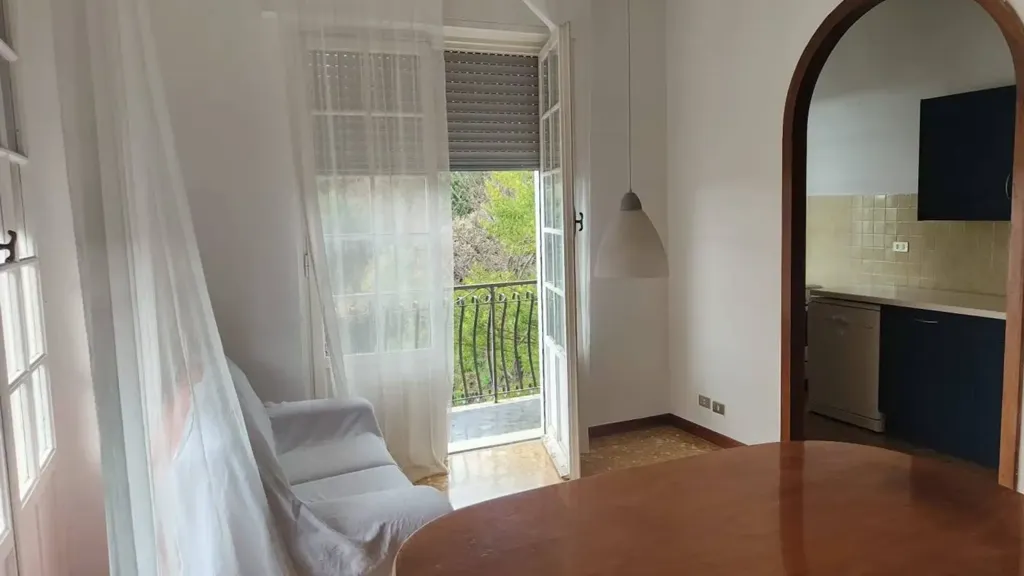 Köök - Restored Apartment with Balcony in Genoa