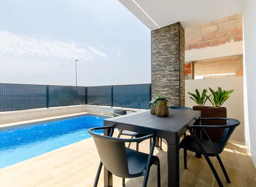 Piscine - Semi-Detached Villa with Private Pool in Vistabella