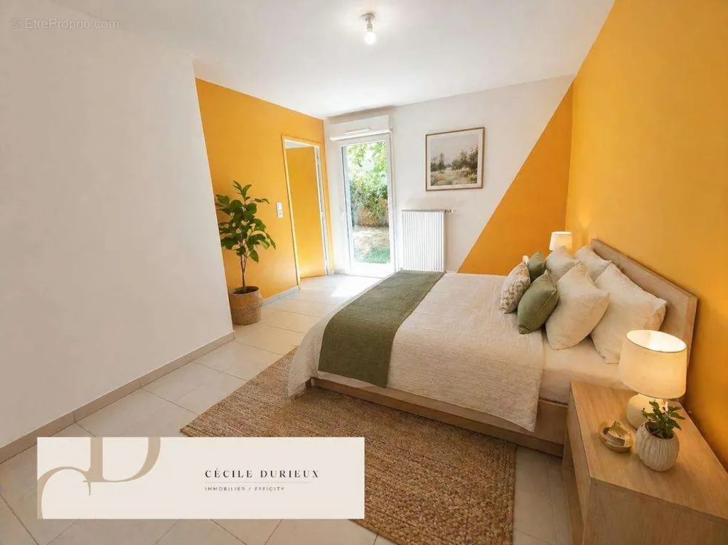 Camere da letto - T2 with Garden in Villeurbanne