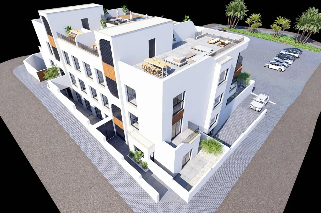 Modern Apartment with Rooftop Pool in Benijófar