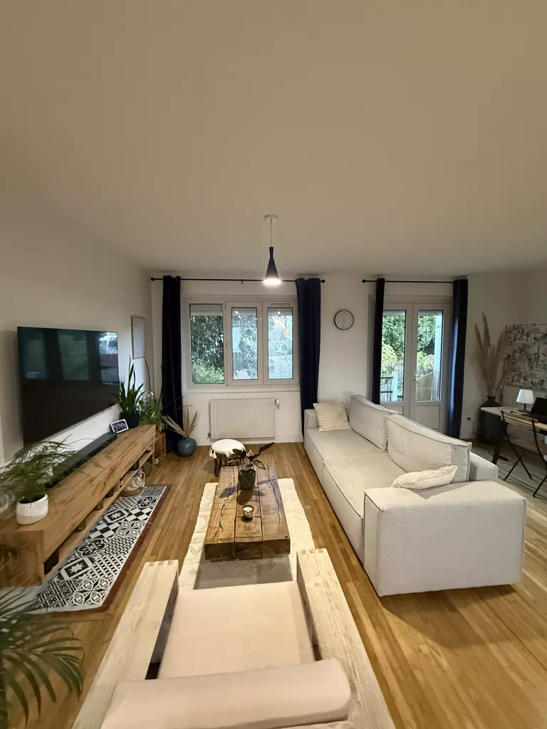 Soggiorno - Family House with Pool in Barnabé