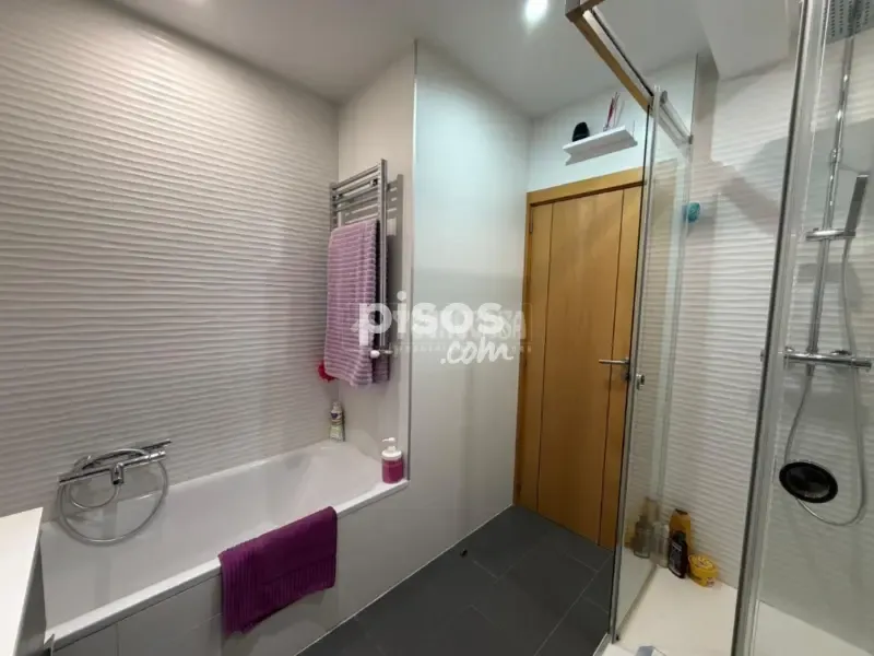 Salles de bain - Renovated Flat with Air Conditioning in Coslada