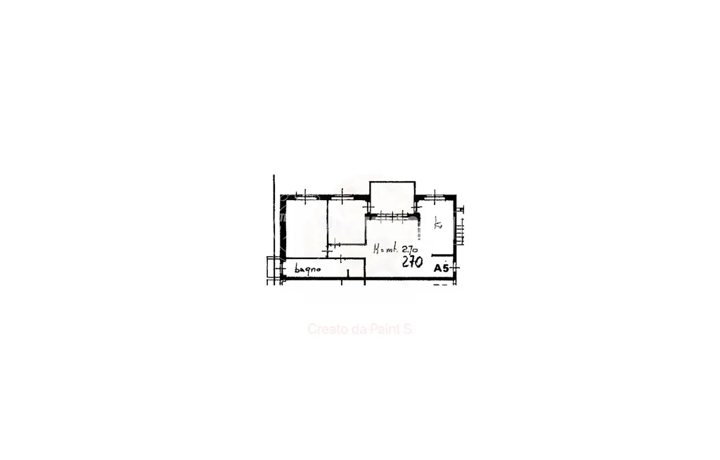 Plan - Bright Trilocale with Balcony in Mappano