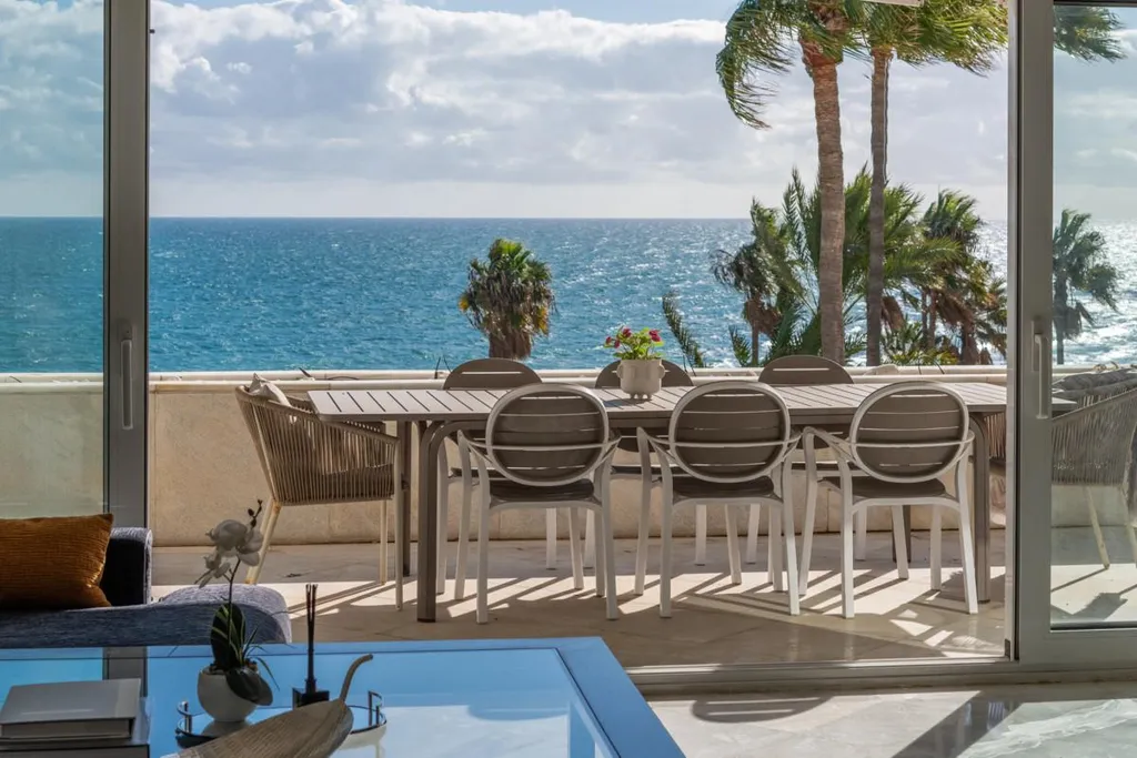 Terrasse - Duplex Penthouse with Sea Views in Puerto Banús