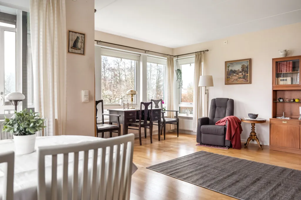 Séjour - Senior-Friendly Flat with Carport in Båstad