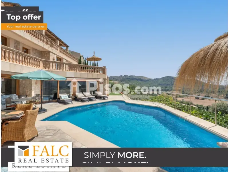Piscina - Villa with Mountain and Sea Views in Pollensa