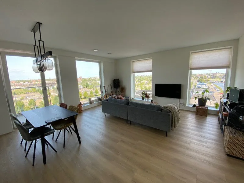 Séjour - Apartment with Balcony and Views in Amsterdam