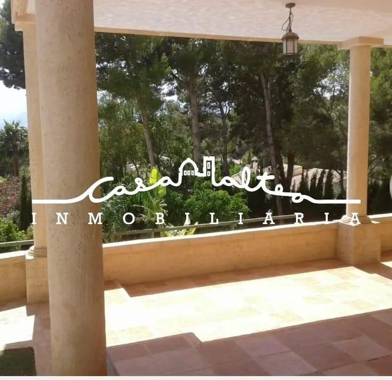 Terrasse - Luxury Chalet with Mountain Views in Altea