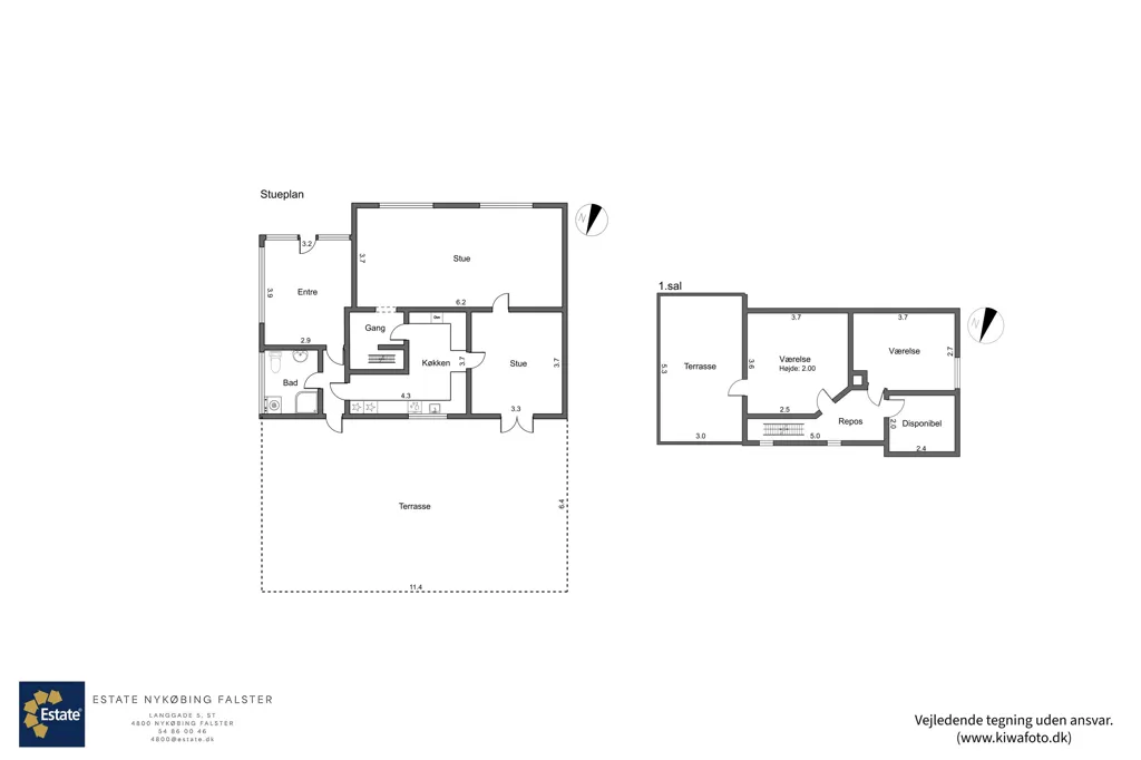 Plan - Townhouse with Terraces in Gedser