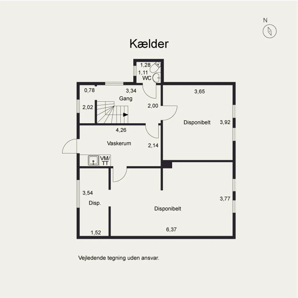 Plan - 1930s Villa with Garden in Odense M