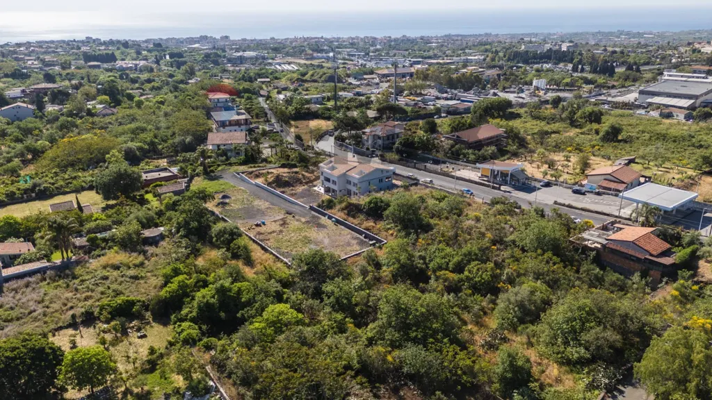 Vista aerea - Buildable Land in Acireale with Development Potential