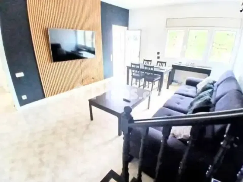 Séjour - Chalet with Pool in Premià de Dalt