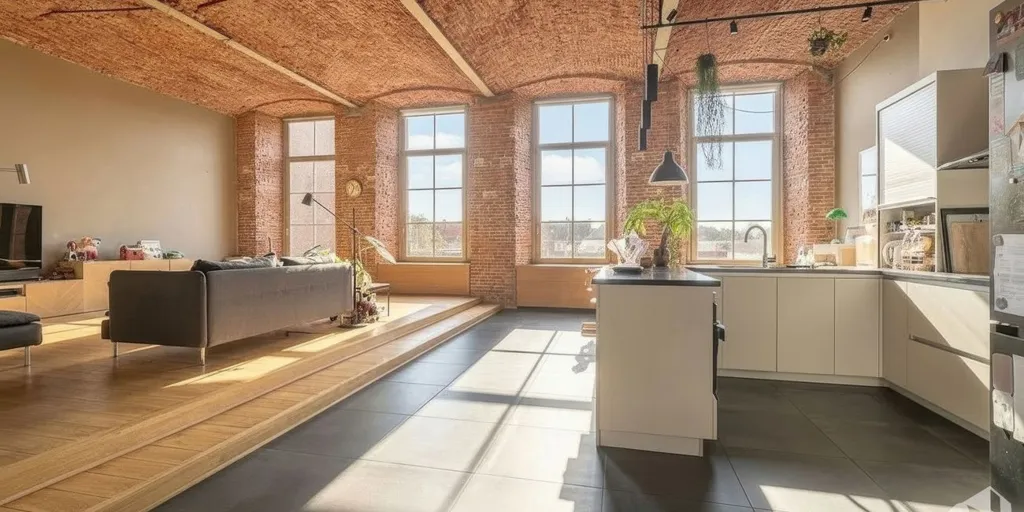 Elutuba - Loft with Industrial Charm in Lot