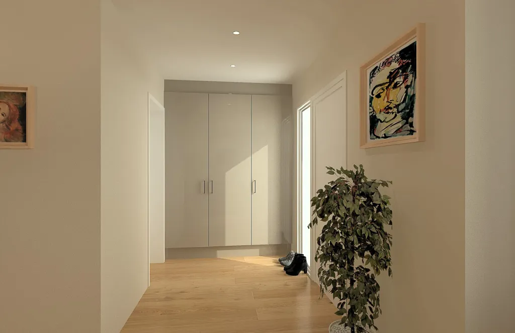 Entrée - Row House with West-Facing Garden in Tranbjerg