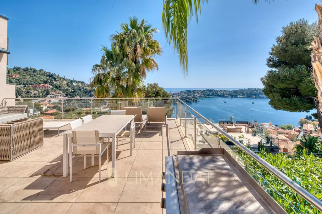 Terrass - Contemporary Villa with Sea View in Cap-Ferrat