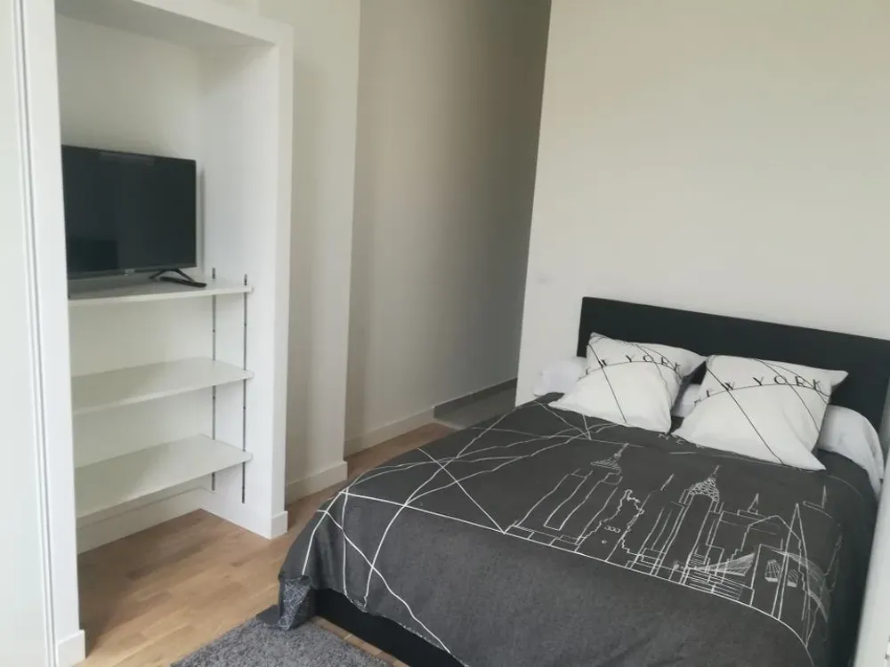 Chambres - Appartement meublé avec grand séjour à Villeurbanne