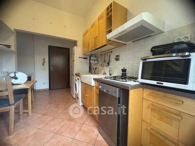 Köök - Loft with Balcony in Florence