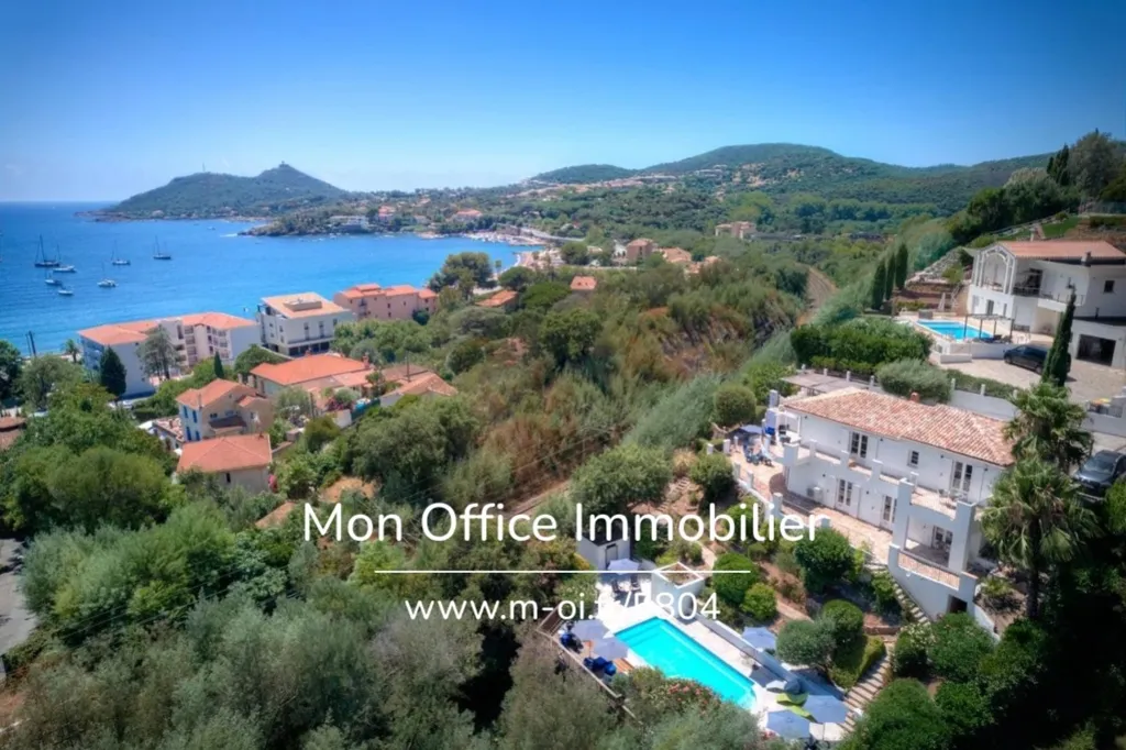 Õhuvaade - Seaside Villa with Pool in Agay