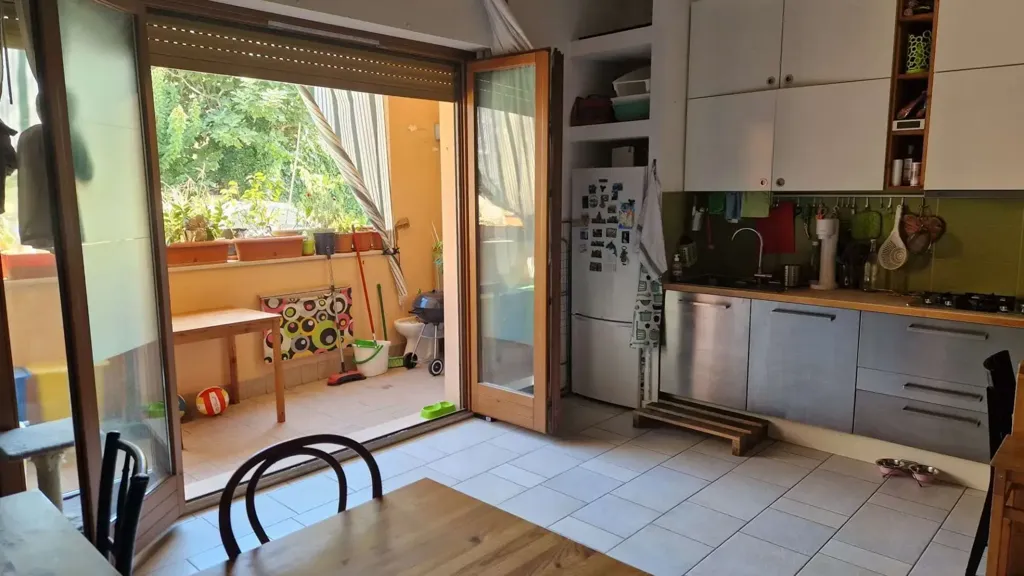 Köök - Loft Apartment with Terrace in Ancona