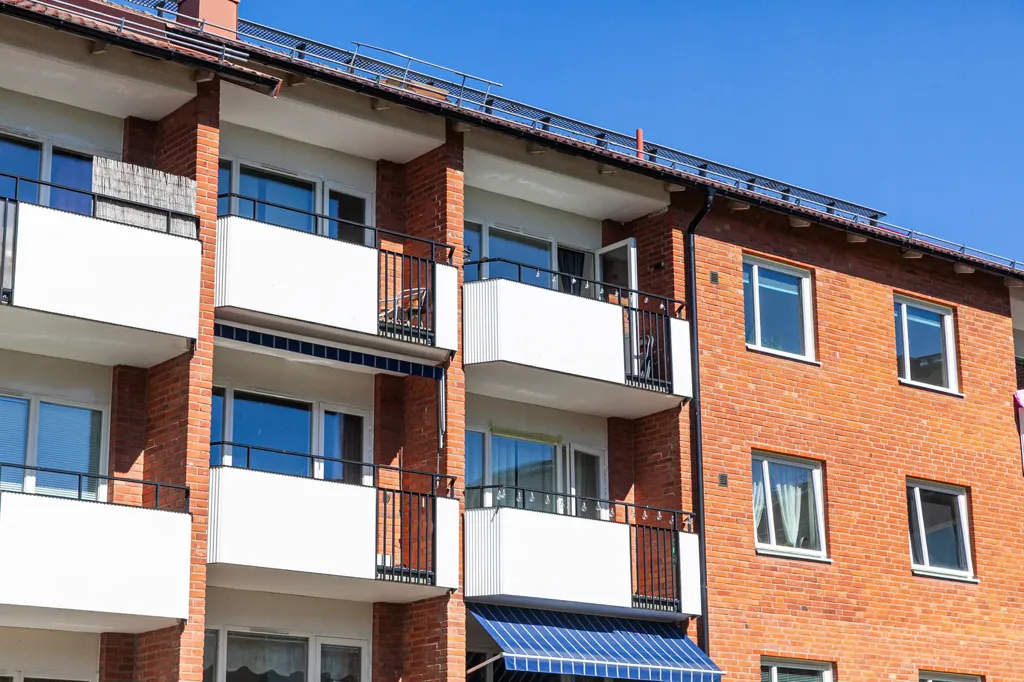 Extérieur - Renovated Two-Bedroom Flat with Balcony in Bjuv