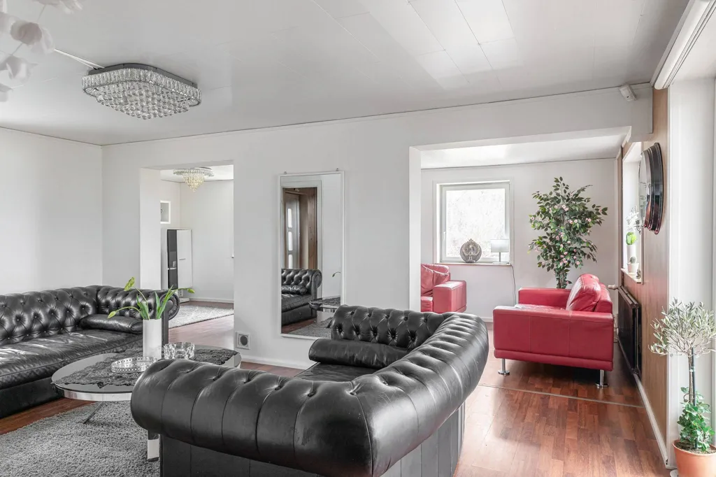 Séjour - Spacious Villa with Large Garden in Hanaskog