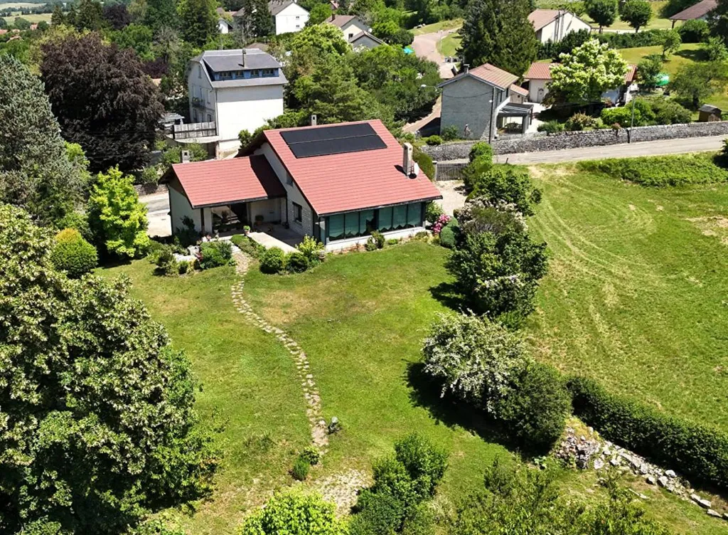 Vista aerea - 7-Piece House with Garden in Arinthod