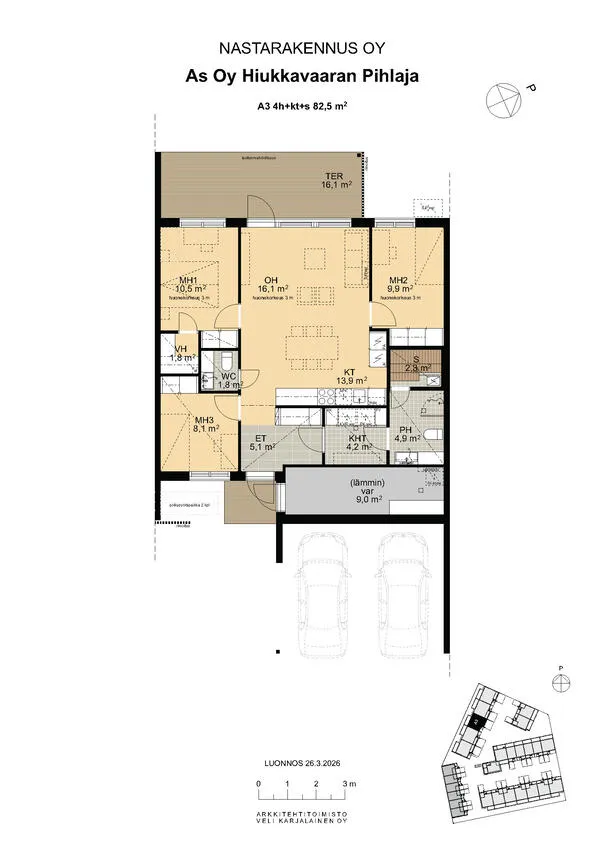 Plan - Maison à Oulu