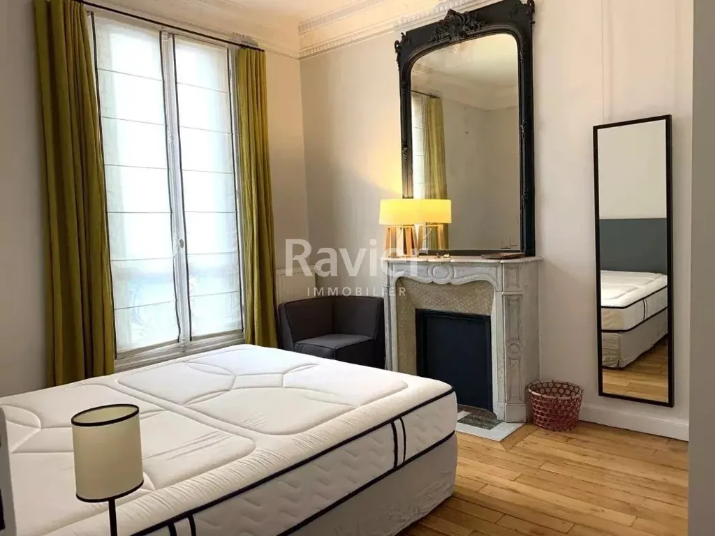 Chambres - Appartement Meublé au 4ème Étage avec Ascenseur à Paris 17e
