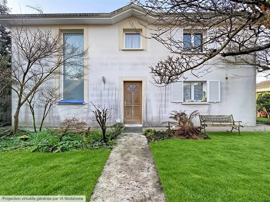 Jardin - Maison Récemment Construite avec Terrasse à Leognan