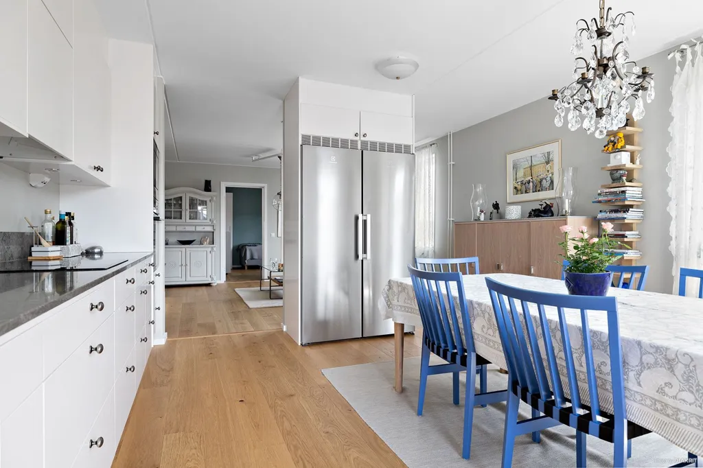Salle à manger - Bostadsrätt with Balcony in Sigtuna Stadsängar