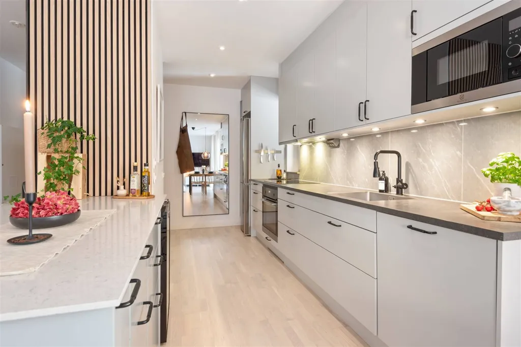 Cucina - Architectural Apartment with Waterfront in Tollare Kaj